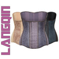 LANGQIN 23 Steel Boning Bodyshaper Breathable Flat Belly Waist Cincher for Fat Burning and Tummy Control Woven Weaving Method