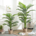 L06594 Artificial Large Tall Palm Plant Tree Outdoor 120-200cm Faux Fiberglass Coconut Palm Tree for House Outdoor Decor