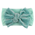 Wholesale Custom Toddler Baby Boutique Ribbon Hair Bows Big Bowknot Headband Baby Girl Ribbon Hair Bow Headband