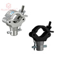 Tube 32-35mm Load 200kg Pipe Clamp Truss Hook Aluminum Stage Lighting Truss Clamp Hook JR Clamp H With Half Connector 3507E
