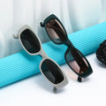 Ready Stock Custom Logo Plastic Competitive Price Mens Square Sunglasses 2024 Label Sunglasses Female Small Frame Sunglasses