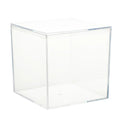 Customizable Transparent Acrylic Cube Organizer Storage Box Eco-Friendly Small Candy Box with Lid Pmma Material Carton Packed