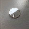 Round Flat Sapphire Glass with Cyclops Lens for Rollex Watch Glass