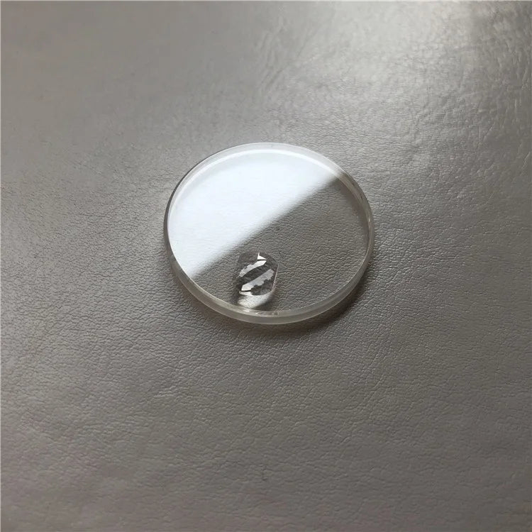 Round Flat Sapphire Glass with Cyclops Lens for Rollex Watch Glass