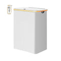 KUYUE Laundry Basket 160 l 3 Compartments Extendable and Removable Laundry Bag Laundry Collector Bamboo
