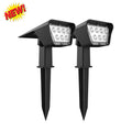 Outdoor Waterproof Outdoors Portable Led Spotlight Funky Powered Outdoor Garden Solar Light Stake