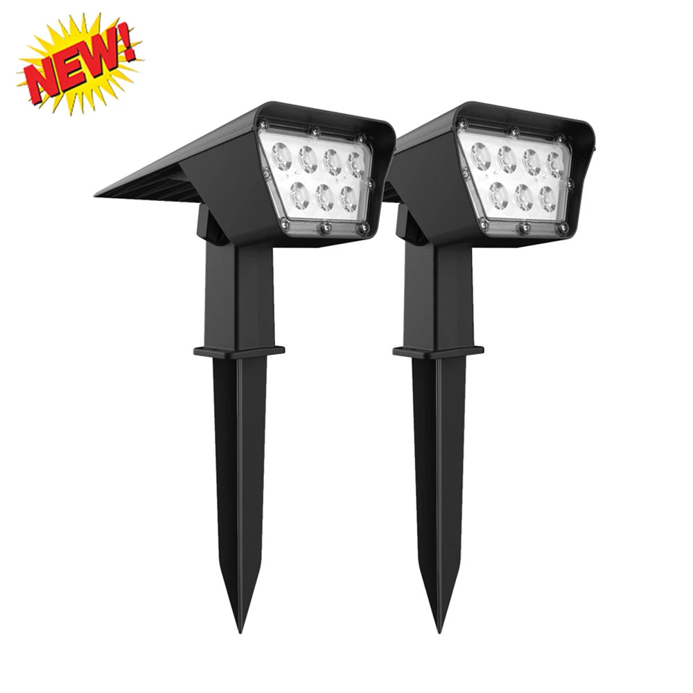 Outdoor Waterproof Outdoors Portable Led Spotlight Funky Powered Outdoor Garden Solar Light Stake