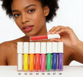 No Label Waterproof Neon Colorful Liquid Eyeliner Matte Eye Liner Blue Red 12 Color Liquid Eyeliner