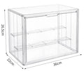 2023 Custom Luxury Toy Display Box Stackable Transparent Toy Display Stand Clear Acrylic Toy Display Figure Cases Organizer