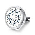 Personalized Free Sample Stainless Steel Air Freshener Perfume Aromatherapy Essential Oil Car Diffuser Clip