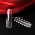 Nadeco Pre-sand Flat Square 2XL Long False Nail Tips Flexible Gel Fake Fingernail Extension 500PCS
