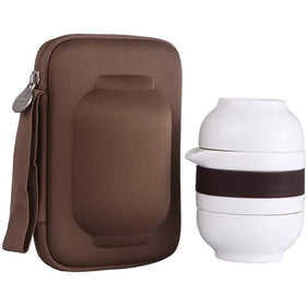 Custom EVA Travel Ceramic Tea Set Protect Portable Storage with Bag
