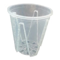 Clear Plastic Container for Plants Transparent Plastic Wholesale Orchid Flower Pots Garden Decor Pot