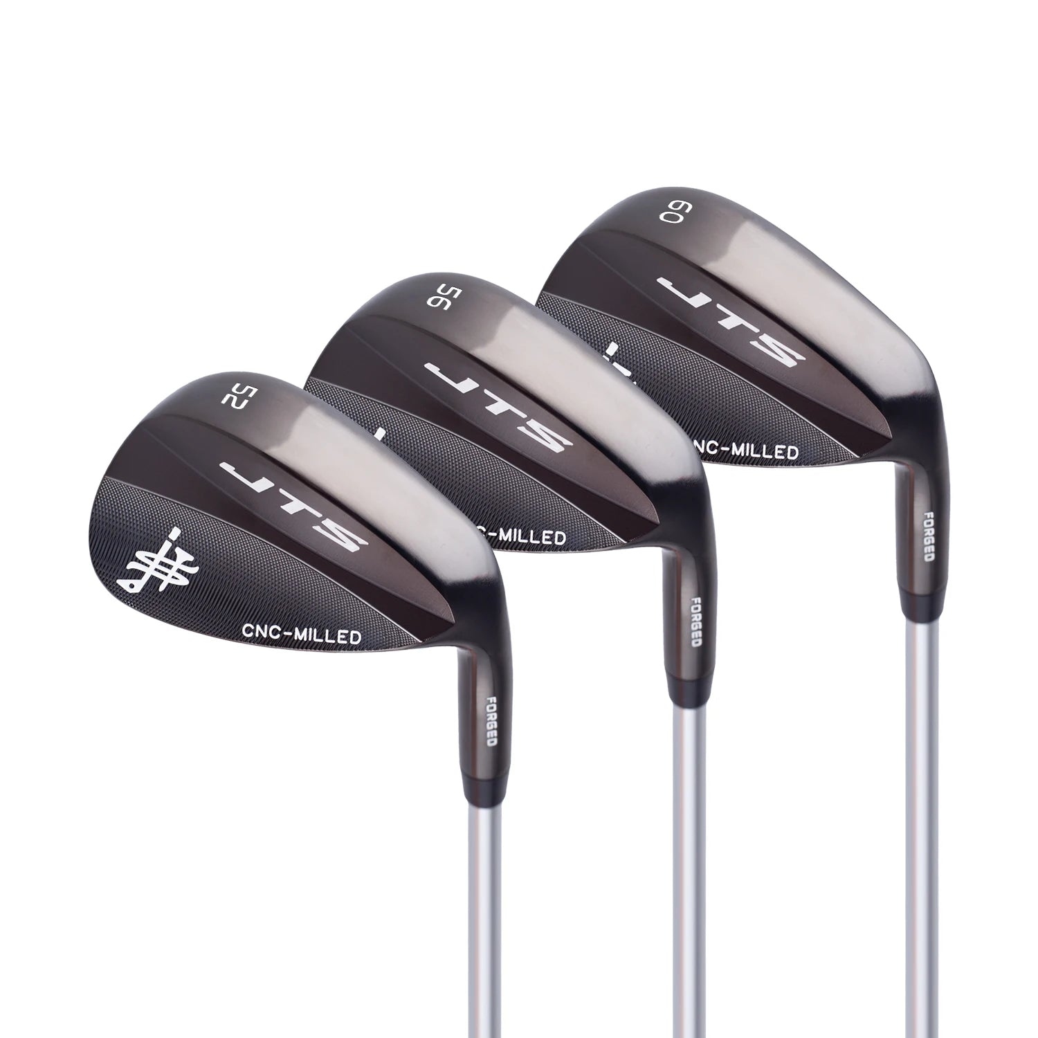 USGA Conforming Custom Logo Wedge CNC Milled Golf Wedge Club Head Set OEM Forge 52 56 60 Stainless Steel