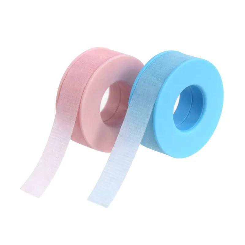Song Lashes Comfortable Breathable Silicone Gel Tape Blue Pink Reusable Adhesive Eyelash Extension Tape MegaBDM