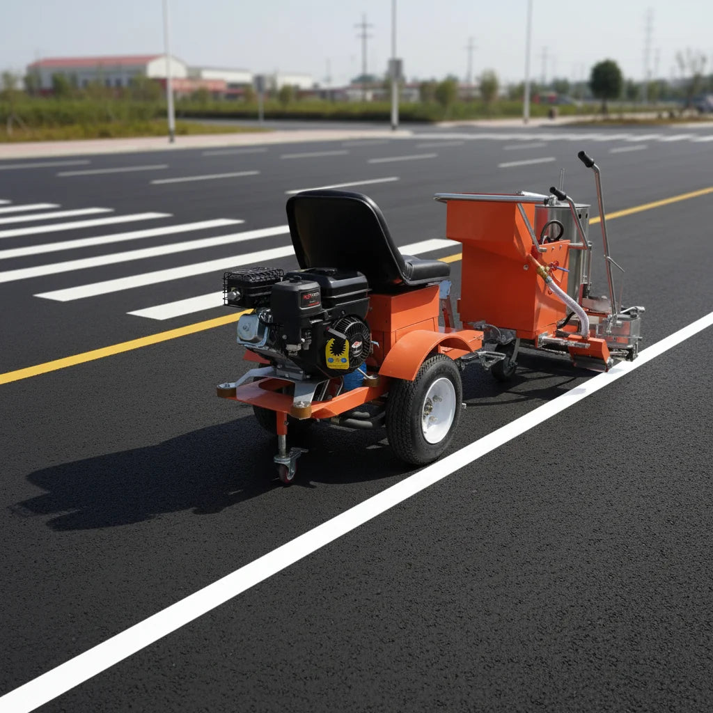 Long Service Life Thermoplastic Paint Line Driver Type Road Marking Machine for Efficient Road Marking and Painting