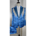 Luxury Real Photo Satin Men Suits With Applique Beading Crystal Tuxedo Pants Masculino Man Blazer Prom Wedding Suits Handmade