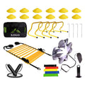 ZJFIT Wholesale Agility Ladder Set Speed Agility Ladder and Cones Outdoor Football Accessories