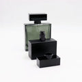 1oz Perfume Glass Bottle square 100ml square Glass Perfume Bottle 30 ml Black Rectangle Dropper Bottles for Essential Oil