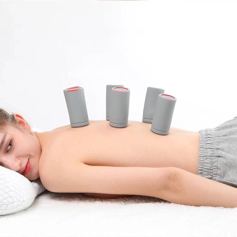 Hot Sell Electric Scraping Guasha Device Body Electric Vacuum Suction Cupping Equipment Smart Cupping Massager