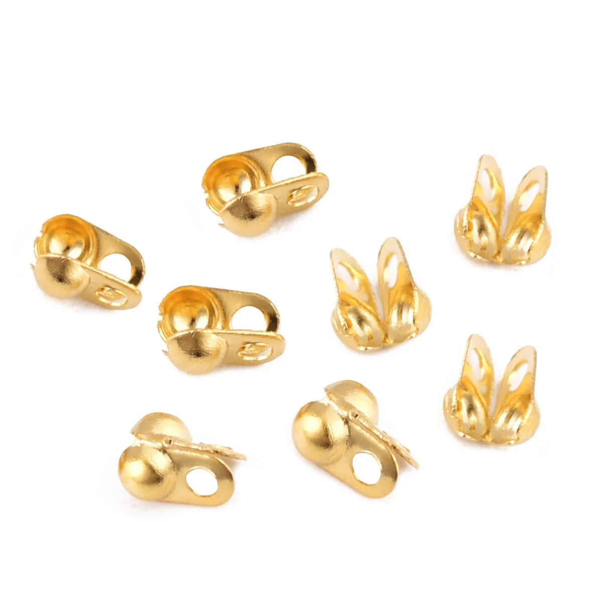 Gold 1.5mm 2mm 2.4mm 3.2mm Jewelry Making Accessories Stainless Steel Components for Necklace Bracelet