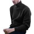Pure Color High Collar Men's Fashionable Sweaters in Autumn and Winter of 2022 Support Wholesale&customization