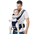 ASTM Certified Multifunctional 6-in-1 Baby Sling Wrap Hipseat Carrier for 0-6 Months Kids 15kg Load Capacity Eco-friendly