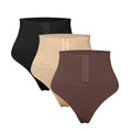 2024 New Arrival Adjustable Hooks Seamless Tummy Control High Compression Waist Thong Body Shaper