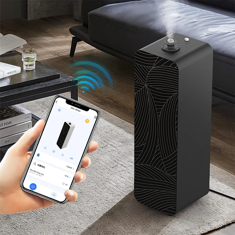 CNUS AS3000S Nebulizer Desktop Fan Office Scent Waterless Aromatherapy Diffuser Machine