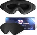 3D Pink Sleepwear with Weighted Silk and Cotton Eye Mask Blackout Sleep Relaxing Lash Mask Custom Private Label
