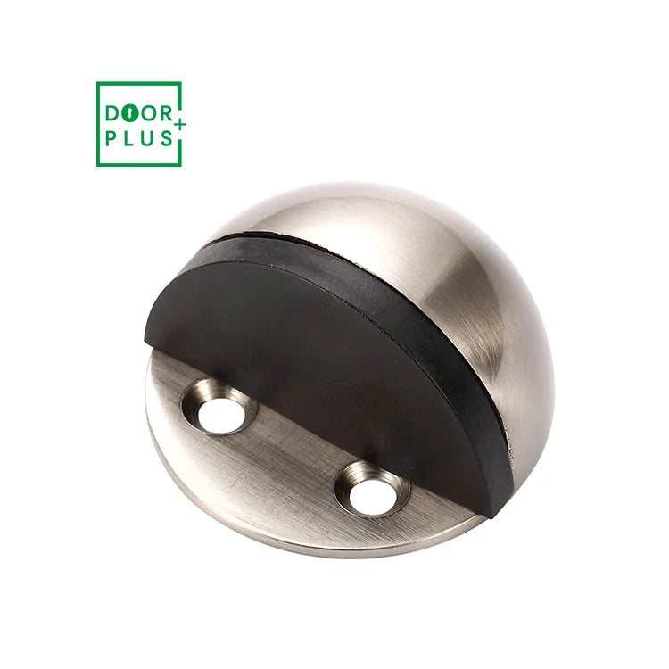 Doorplus Modern Home & Office Stainless Steel 304 Door Catch Stops Rubber Door Stoppers for Hotels