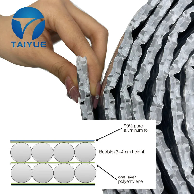 Customized  Double Heat Aluminum Foil Bubble Insulation Modern Design for Warehouse Application