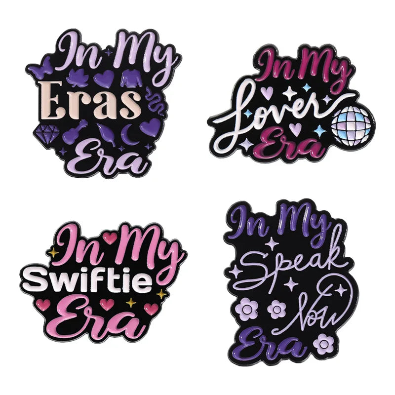 Newly USA Singer Album Badge for Fans Gift Speak Now Taylor Swift Enamel Pins