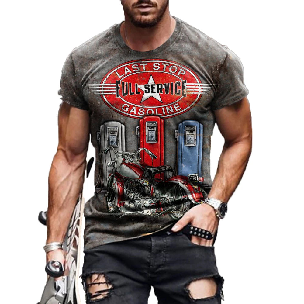 Evertop Custom 3D Digital Print T-Shirt Hip Hop Style Futbol De Hombre Camiseta Knitted Fabric OEM/ODM Playeras