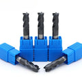 CHENGZHEN 4-Flute Carbide Square Face Router Bit HRC55 - High Precision â‰¤0.005mm TiN Coated RoHS Certified
