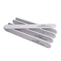 1000Pcs/Case Zebra Regular Plastic Nail File 80/100 Grit for Salon Manicure