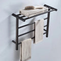 Modern Manufacturer Wall-Mounted Bathroom Accessories Set Includes Shower Towel Rack Shelf Bar Hook Stylish Bathroom Towel Rack