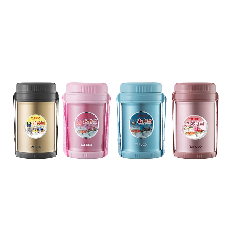 Multi-Size Modern Stainless Steel Thermal Bento Tiffin Lunch Box Vacuum Flask & Thermos for Food Storage Party Juice Usage
