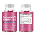 Manufacturer's Anti-Aging Supplement Gummies for Adults Collagen Biotin Vitamin C Beauty Product Gummy Candy Dosage Bottle