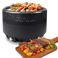 New Product Portable Multifunction Korean Adjustable Smokeless Built in Smokeless Bbq Grill