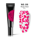 12 Colors Private Label Nail Art UV LED Fast Cure Gel 8g Stamping Gel Polish for NAil Art DIY