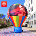 Custom Outdoor Inflatable Advertising Hot Air Balloon with LED Light Blower Waterproof & Durable for Event Decoration