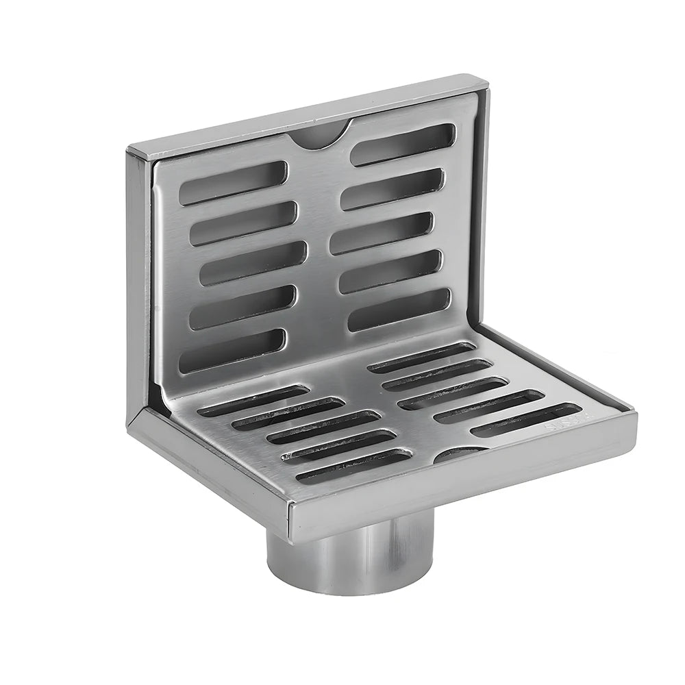 ODM Custom Stainless Steel Corner Floor Drain Opening Sheet Metal Bending Cutting Forming Industrial Aluminum Processing Parts