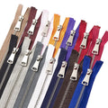 Garment Accessories Manufacturers Stock 5# Brass Copper Metal Zipper Open-end Tail Bag Suitcase Jacket Coat Zipper
