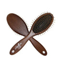 Wholesale Upscale Wood Handle Pet Dog Grooming Hair Comb Remover Brush With Copper Needle Brush Comb