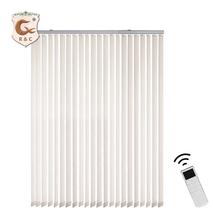 R&C Electric Remote Control Vertical Blinds Motorised Wifi External Vertical Blinds