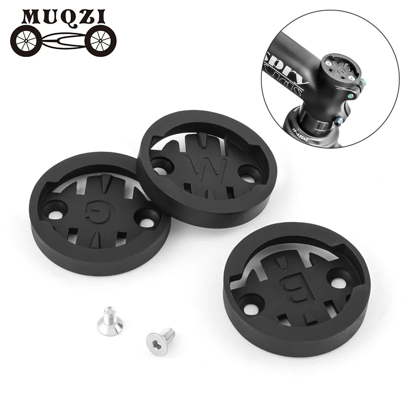 MUQZI MTB Road Bike Computer Insert Kit Stopwatch Adapter Mount Base Speedometer Conversion Bracket for Wahoo