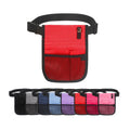 High Visibility Mixi CL225 Custom Nurse Waist Bag Polyester Fanny Pack Organizer Work Nursing Belt Pouch Two Mesh Pockets