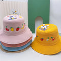 Children's new cartoon sunscreen visor hat flat cap