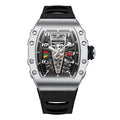 Fully Automatic Men's Mechanical Watch Sapphire Case Customizable Business-themed Illuminated Glass Fashionable Pointer Luminous